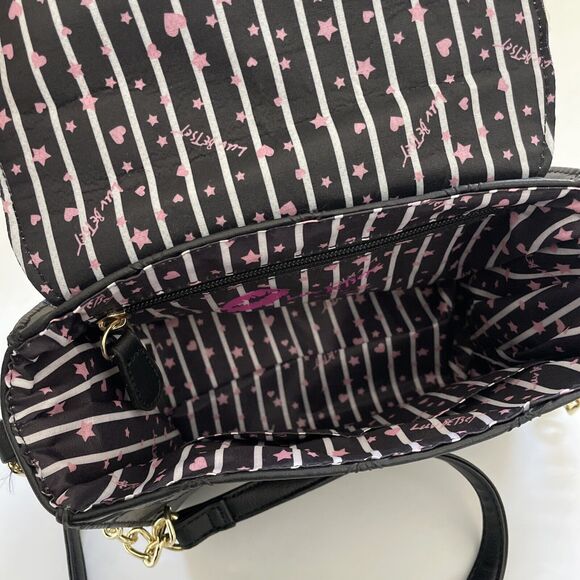 Luv Betsey By‎ Betsey Johnson Purse Bows Crossbody Bag Stachel Tote - Picture 4 of 12